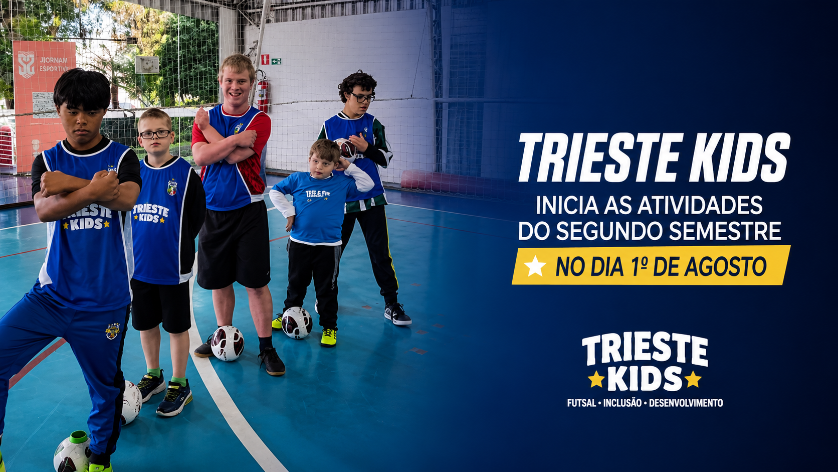 Leia mais sobre o artigo Trieste Kids retorna às atividades em 1º de agosto